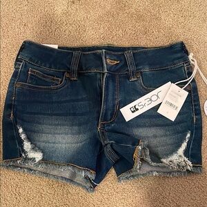Joe's Jeans Girl’s Size 7 Blue Denim Shorts